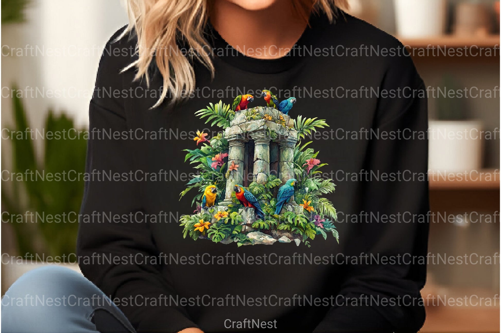 Jungle Tomb Clipart Bundle - CraftNest - Digital Crafting and Art