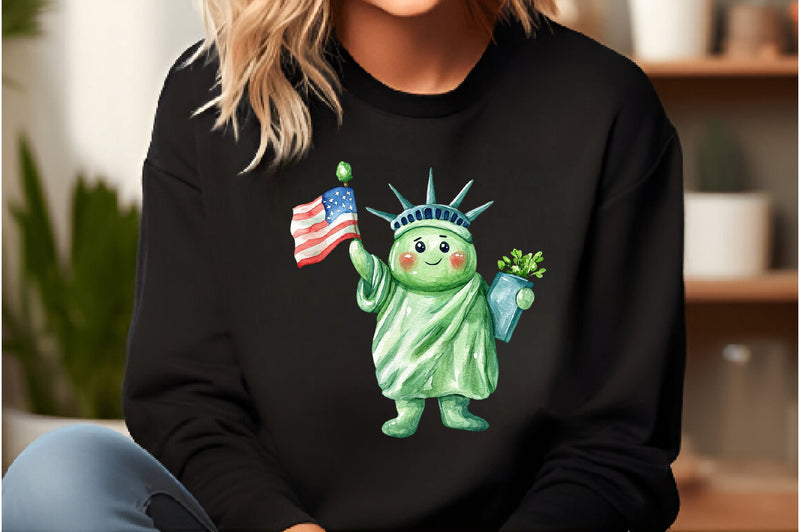 Whimsical 4th of July Clipart Bundle - CraftNest - Digital Crafting and Art