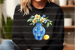 Blue Summer Mediterranean Clipart Bundle 2 - CraftNest - Digital Crafting and Art