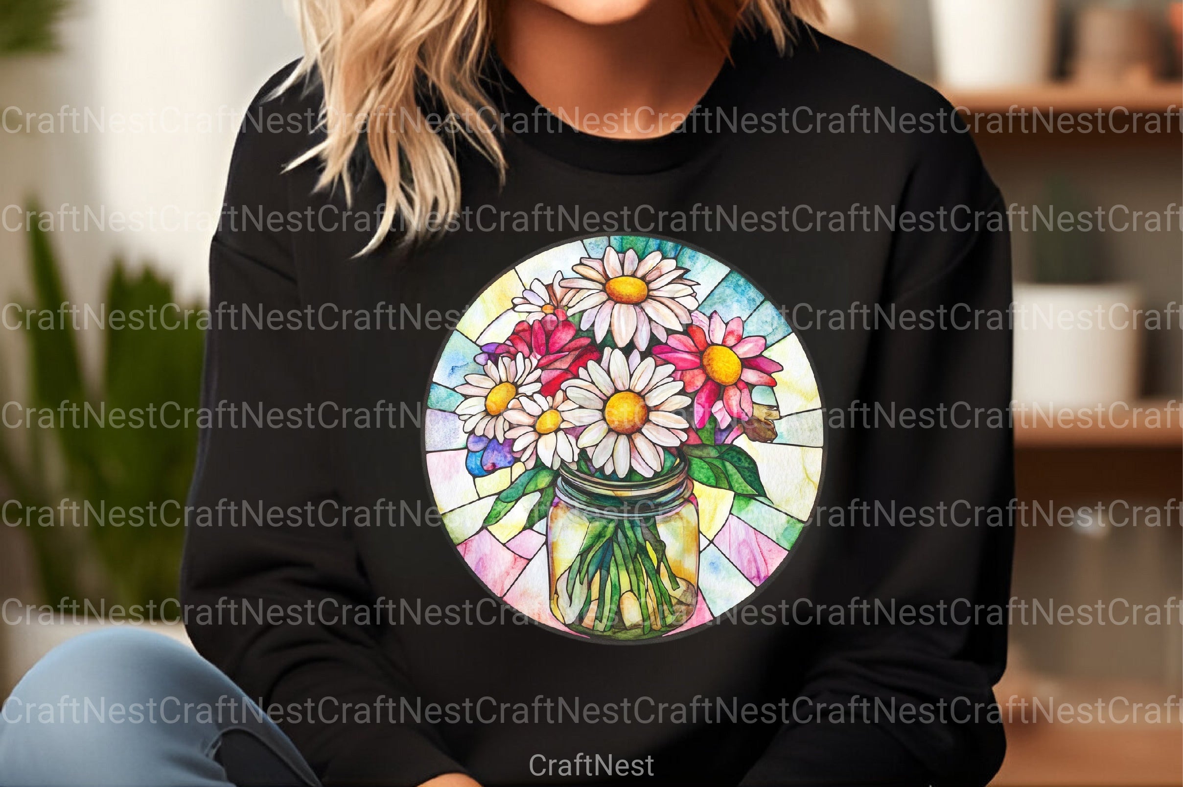 Stained Glass Summer Clipart Bundle - CraftNest - Digital Crafting and Art