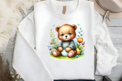 Baby Bear Clipart Bundle - CraftNest - Digital Crafting and Art