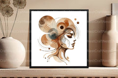 Modern Abstract Boho Art Clipart Bundle - CraftNest - Digital Crafting and Art