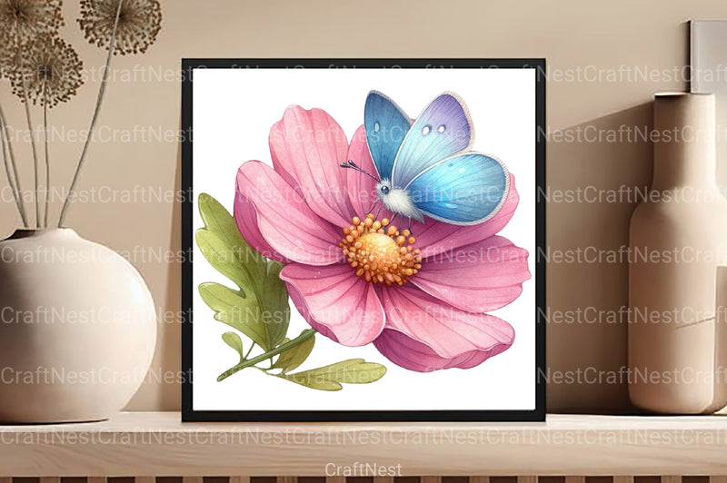 Butterfly Clipart Bundle 2 - CraftNest - Digital Crafting and Art