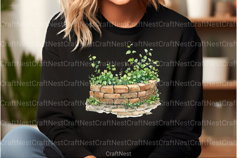 Brick Wall Clipart Bundle - CraftNest - Digital Crafting and Art