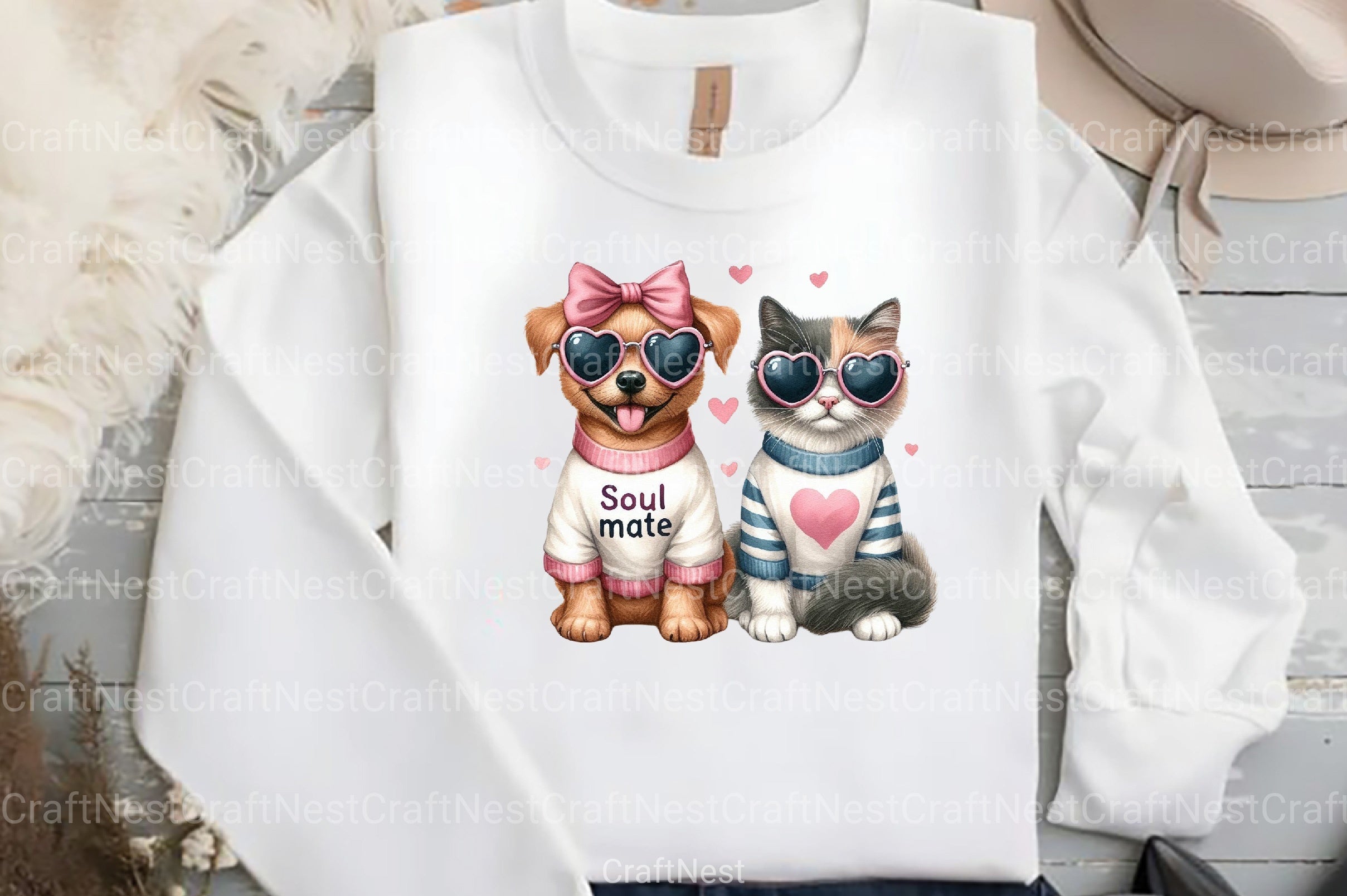 Dog and Cat Clipart Bundle 99 - CraftNest - Digital Crafting and Art