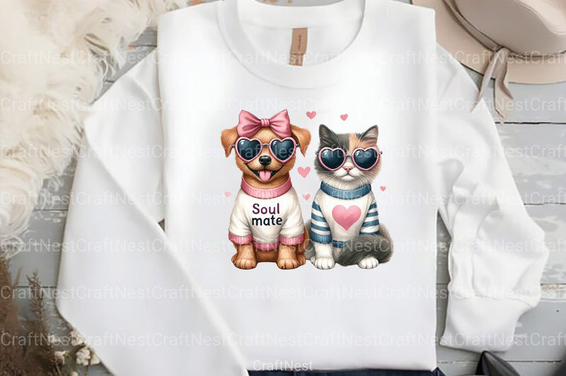 Dog and Cat Clipart Bundle 99 - CraftNest - Digital Crafting and Art