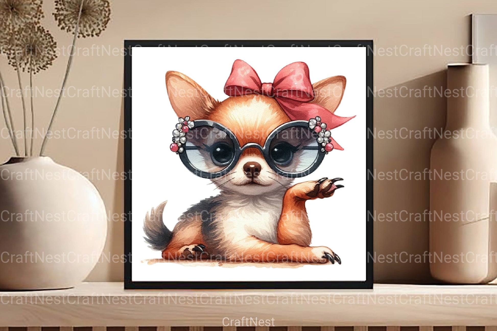 Cute & Funny Dog Breeds Clipart Bundle - CraftNest - Digital Crafting and Art