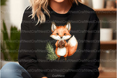 Autumn Fox Clipart Bundle 99 - CraftNest - Digital Crafting and Art