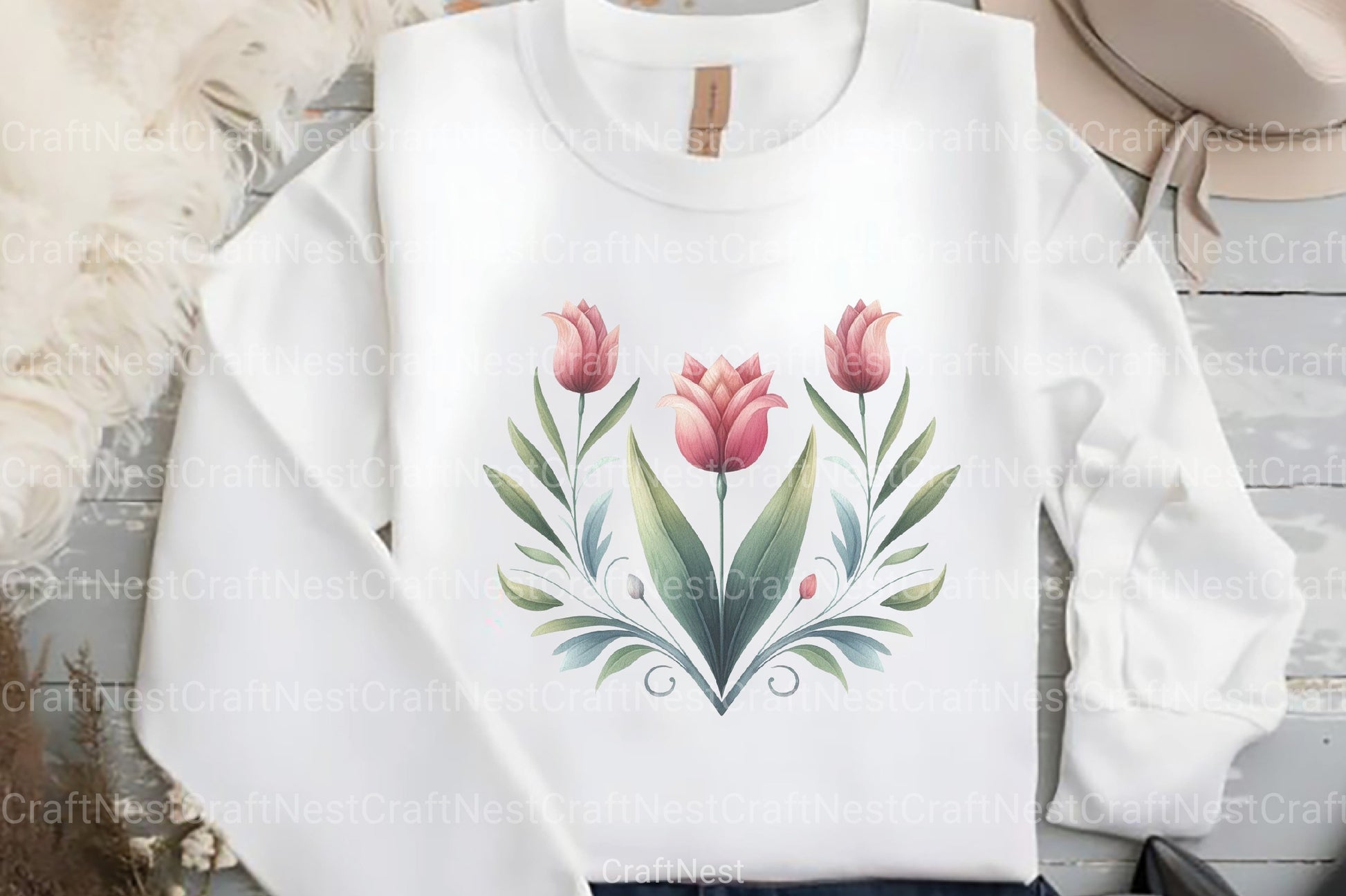 Tulip Clipart Bundle 99 - CraftNest - Digital Crafting and Art