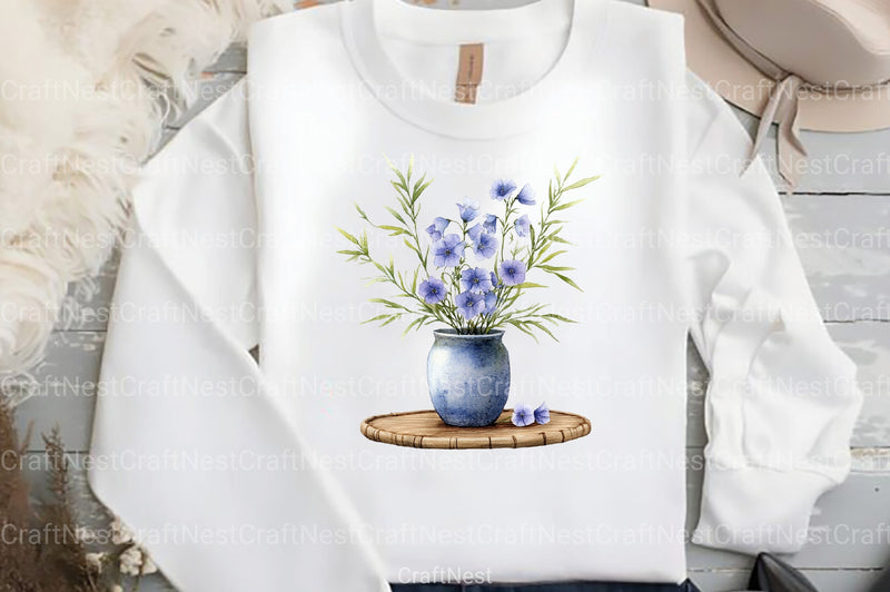 Asian Culture Japanese Ikebana Clipart Bundle - CraftNest - Digital Crafting and Art