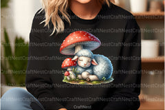 Cute Autumn Sheep Clipart Bundle 12 - CraftNest - Digital Crafting and Art