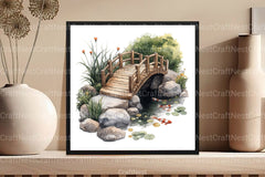 Japanese Tea Garden Clipart Bundle - CraftNest - Digital Crafting and Art