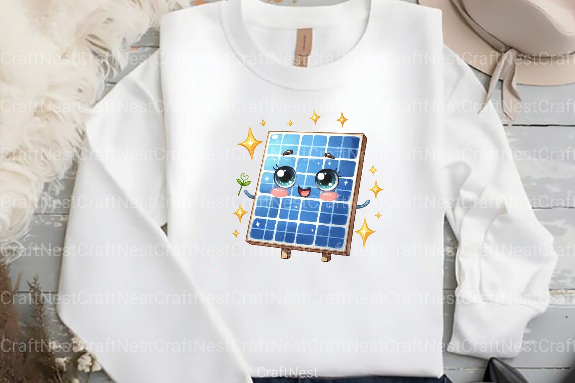 Solar Panel Clipart Bundle - CraftNest - Digital Crafting and Art