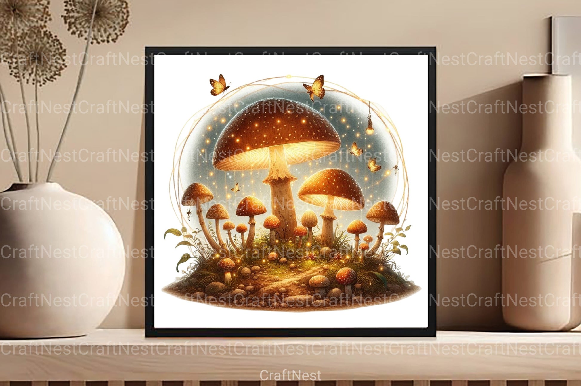 Fairy Forest Vintage Clipart Bundle - CraftNest - Digital Crafting and Art