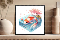 Japanese Spring Clipart Bundle - CraftNest - Digital Crafting and Art