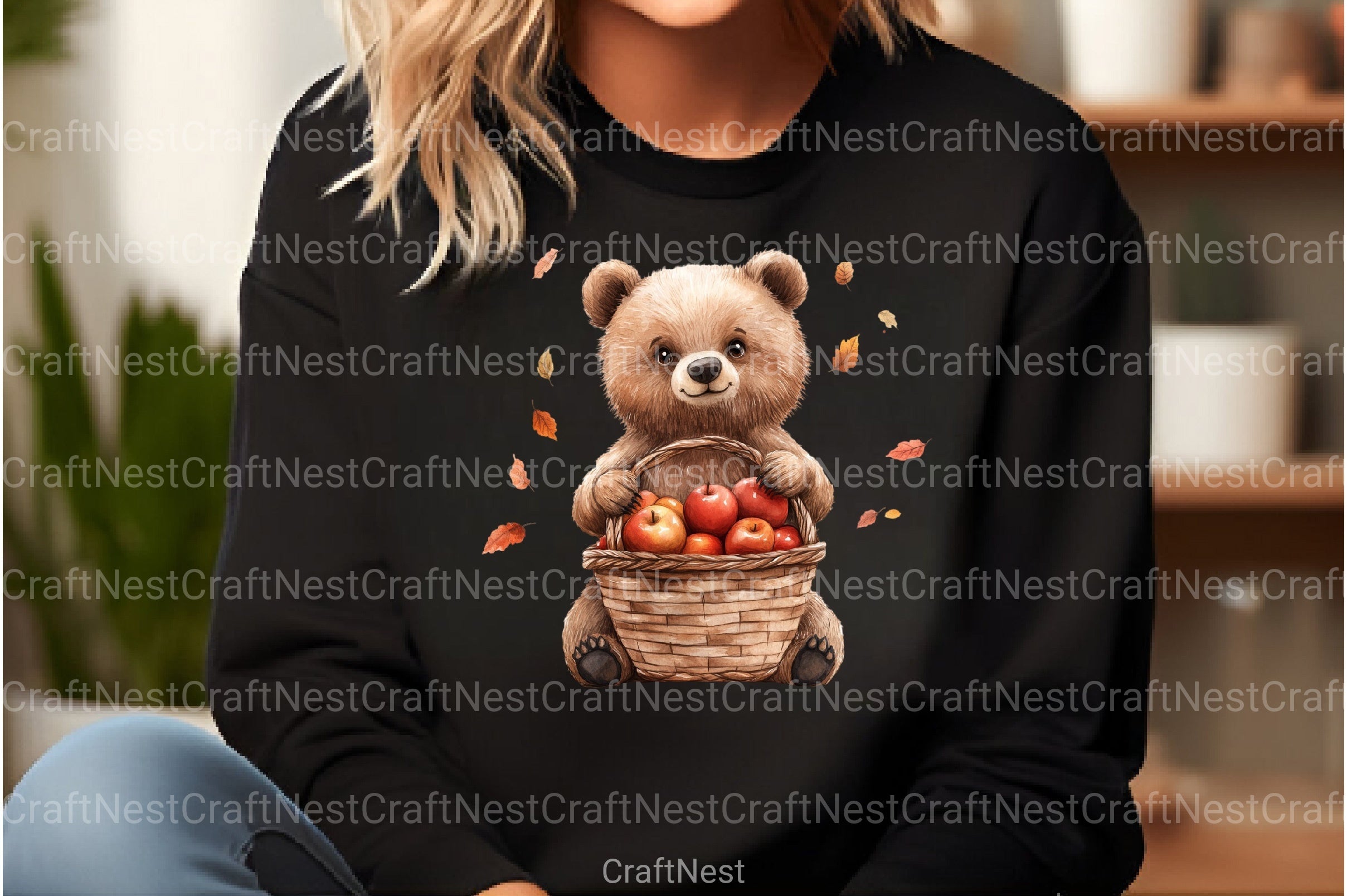 Autumn Bear Clipart Bundle - CraftNest - Digital Crafting and Art