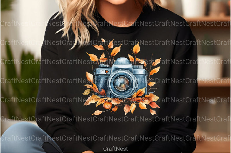 Autumn Nature Walk Clipart Bundle 1 - CraftNest - Digital Crafting and Art