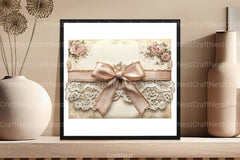 Vintage Beige Mother's Day Clipart Bundle - CraftNest - Digital Crafting and Art