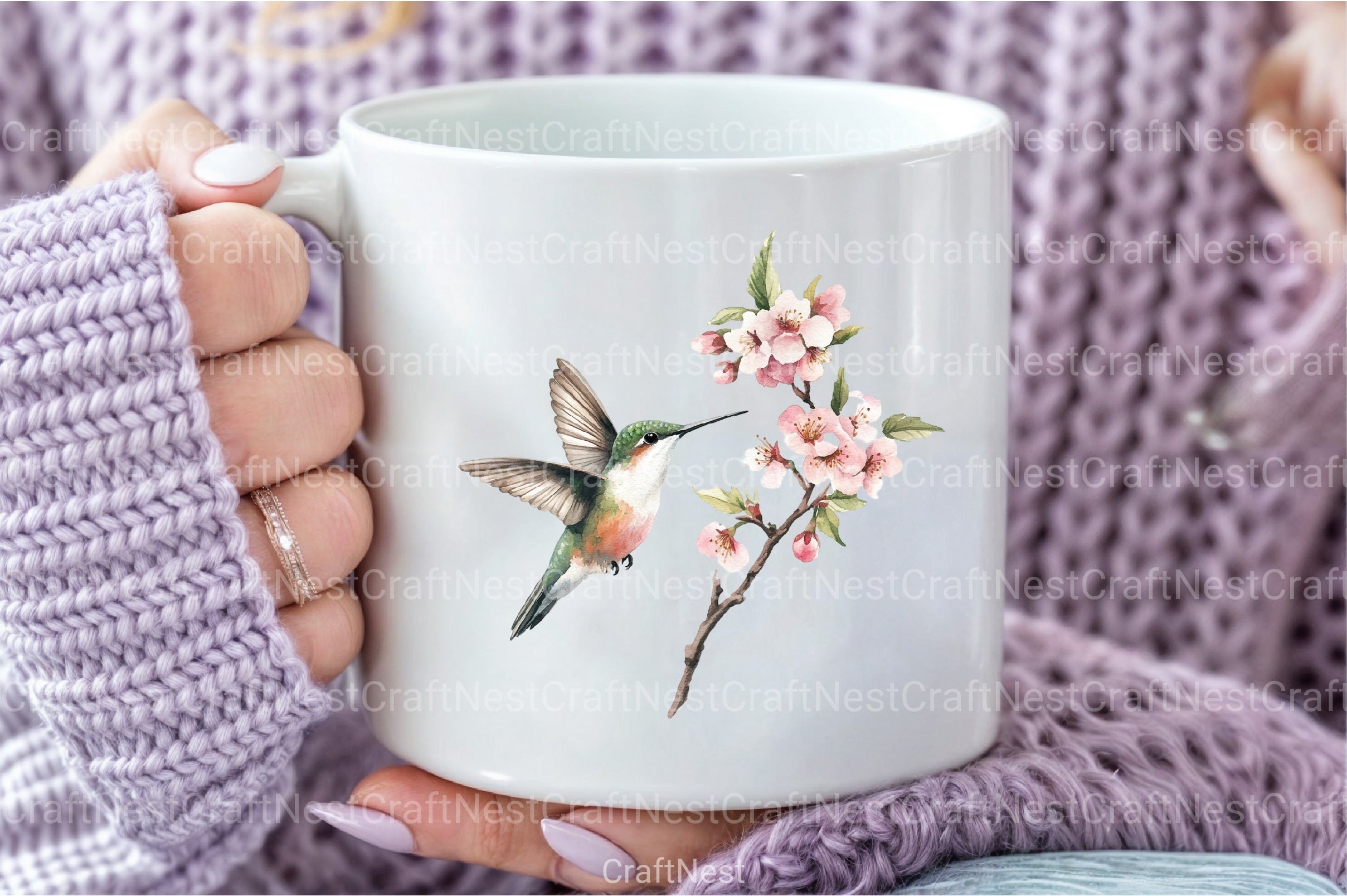 Cute Birds on Branch Clipart Bundle - CraftNest - Digital Crafting and Art