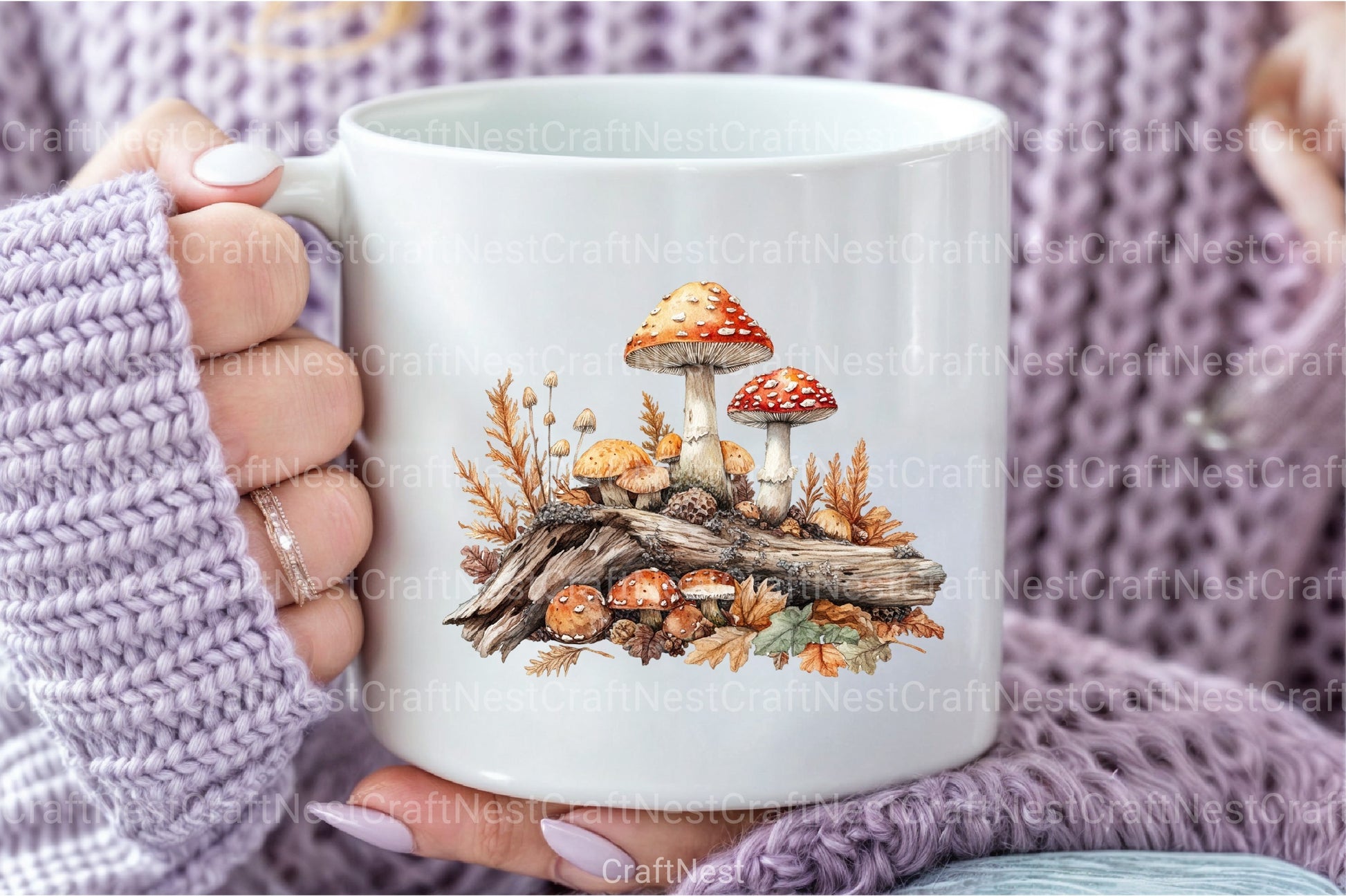 Mushroom Clipart Bundle 2 - CraftNest - Digital Crafting and Art