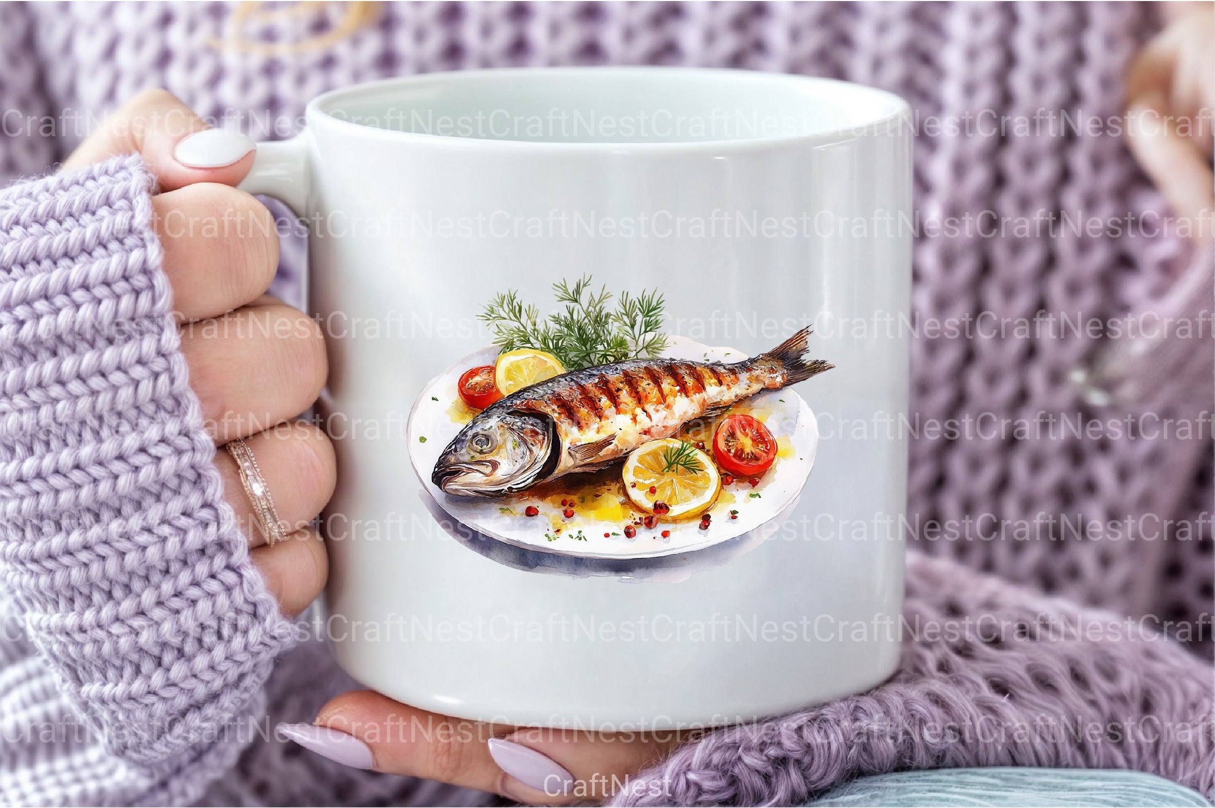 Seafood Clipart Bundle - CraftNest - Digital Crafting and Art