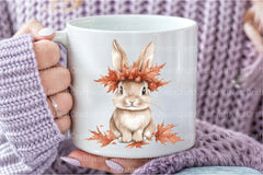 Cute Autumn Bunny Clipart Bundle 77 - CraftNest - Digital Crafting and Art