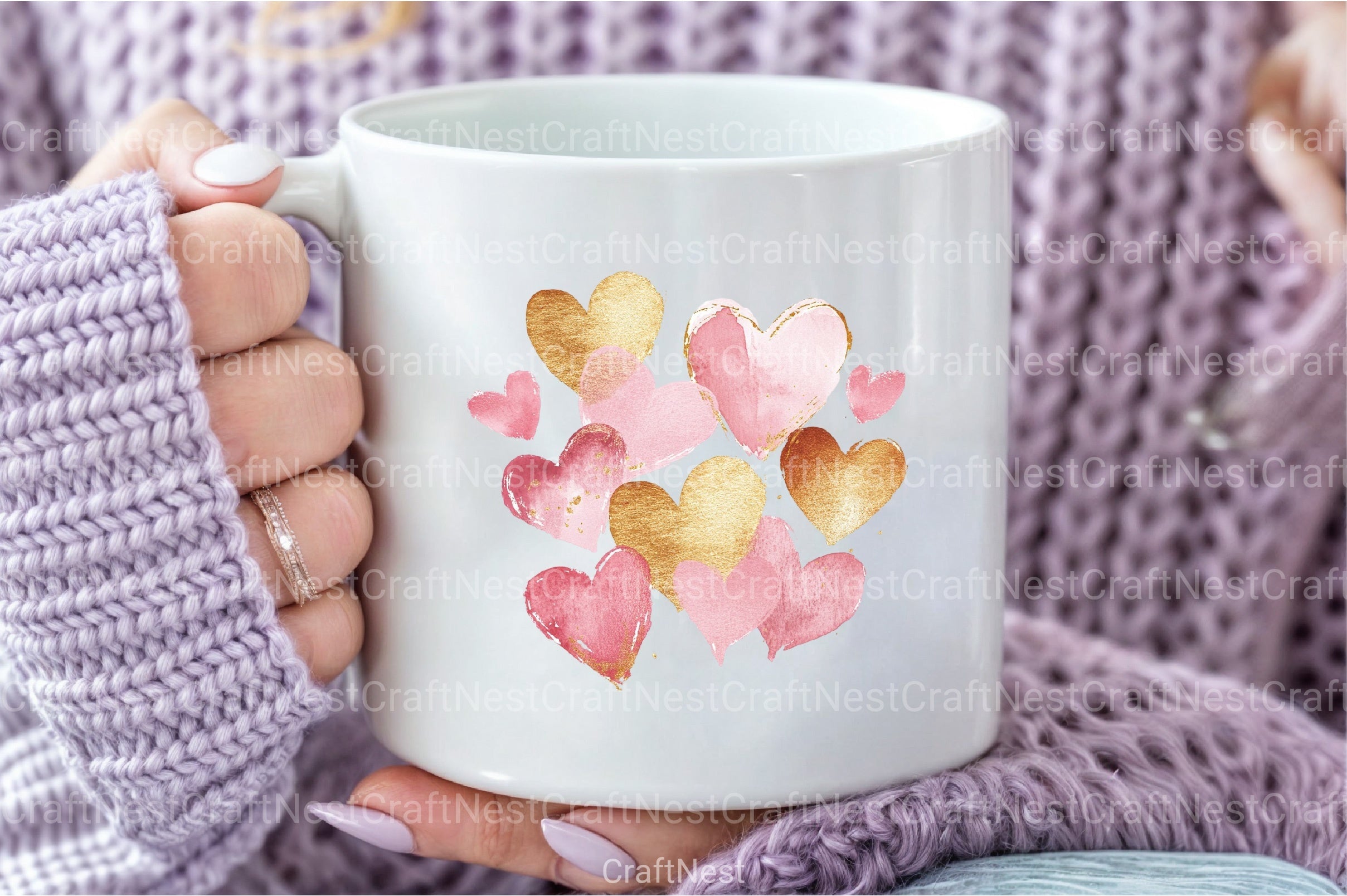 Pink Brush Strokes Clipart Bundle - CraftNest - Digital Crafting and Art