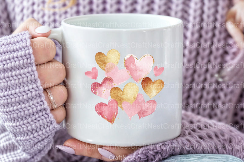 Pink Brush Strokes Clipart Bundle - CraftNest - Digital Crafting and Art