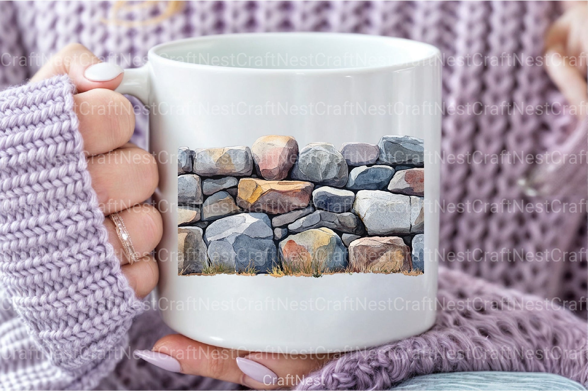 Rock Borders Clipart Bundle - CraftNest - Digital Crafting and Art