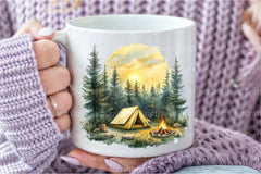 Autumn Camping Clipart Bundle - CraftNest - Digital Crafting and Art