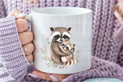 Raccoon & Kit Clipart Bundle 1 - CraftNest - Digital Crafting and Art