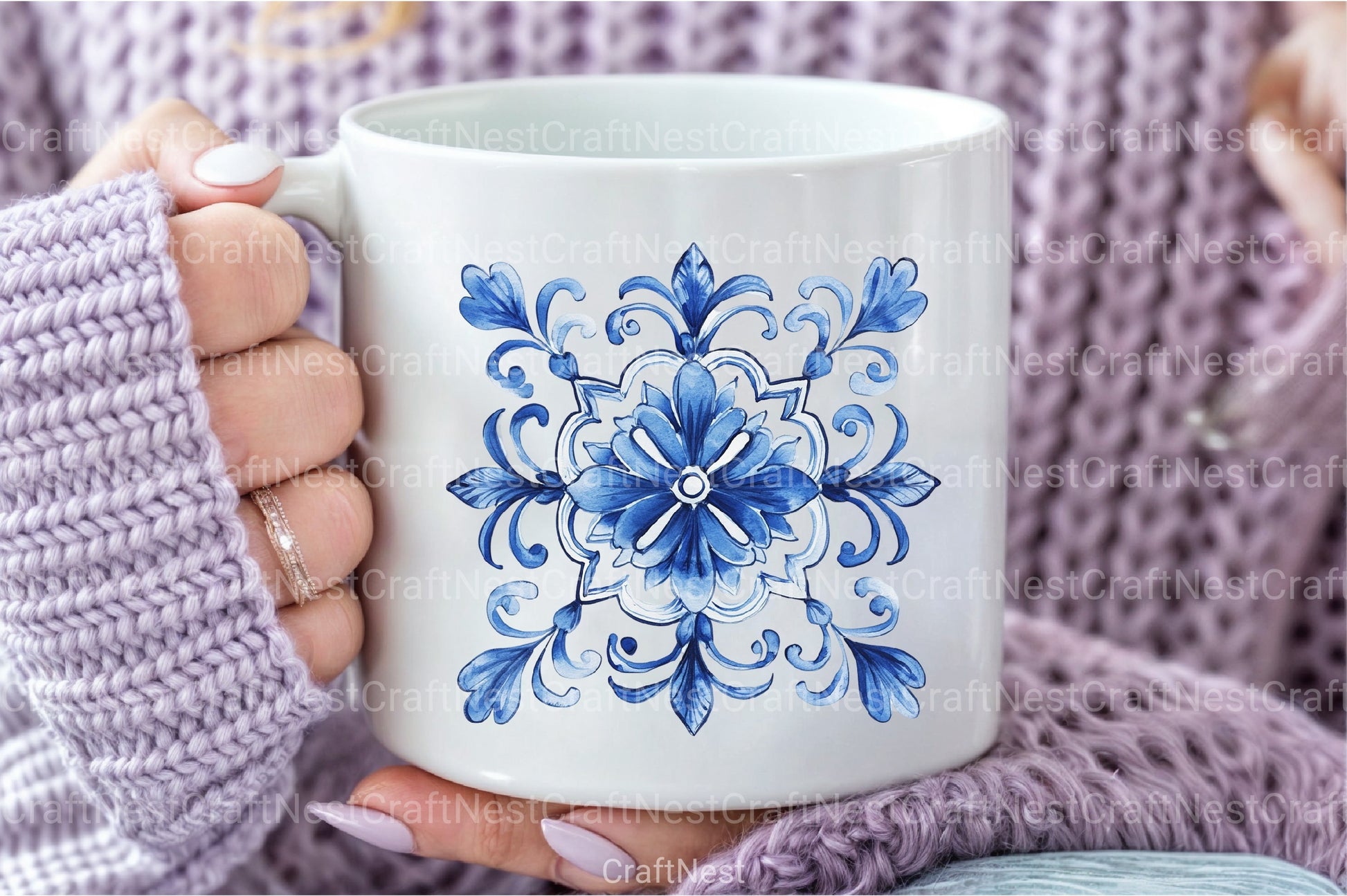 Blue Summer Mediterranean Clipart Bundle 2 - CraftNest - Digital Crafting and Art