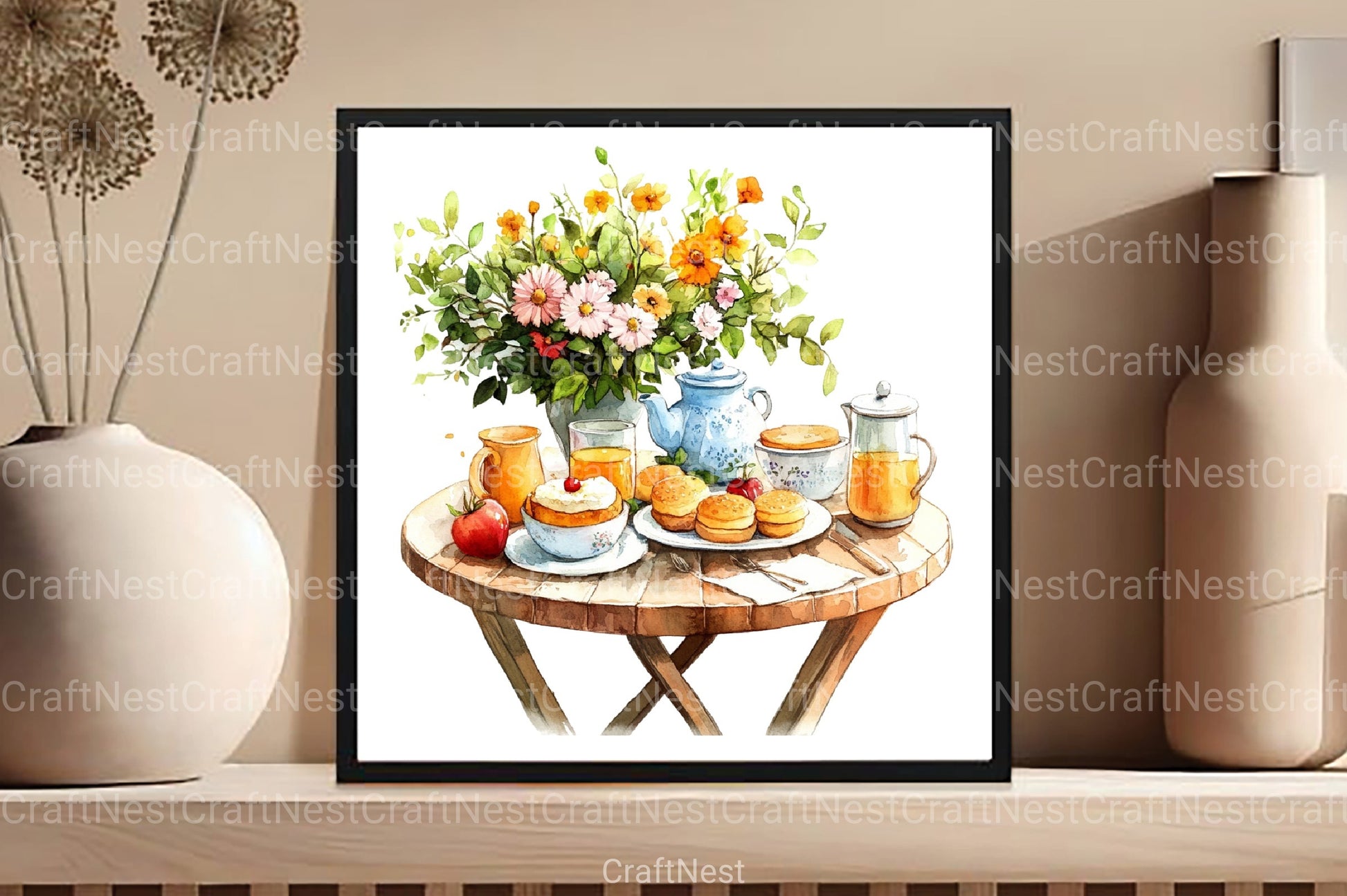 Breakfast Clipart Bundle - CraftNest - Digital Crafting and Art