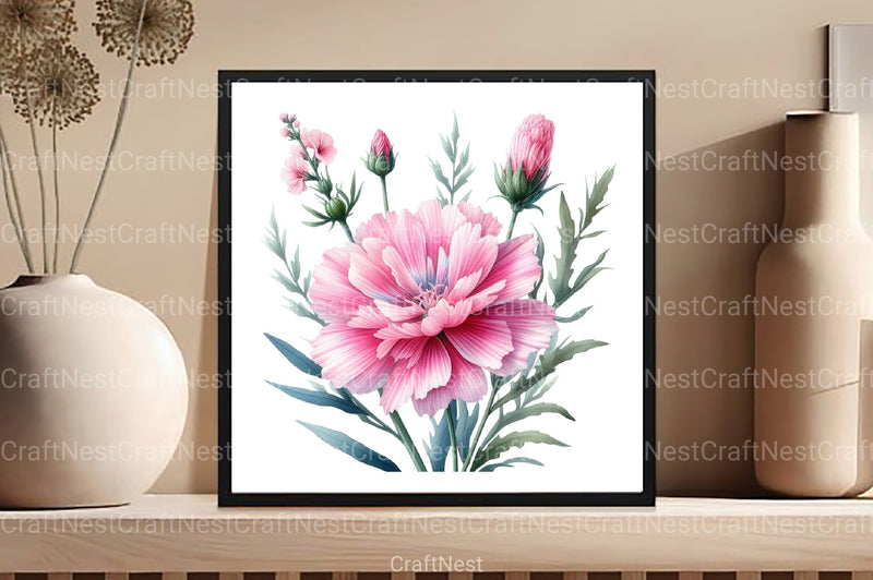 Japanese Summer Garden Clipart Bundle - CraftNest - Digital Crafting and Art