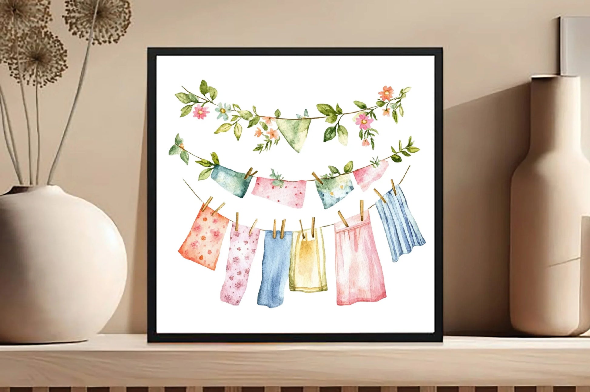 Summer Laundry Day Clipart Bundle - CraftNest - Digital Crafting and Art
