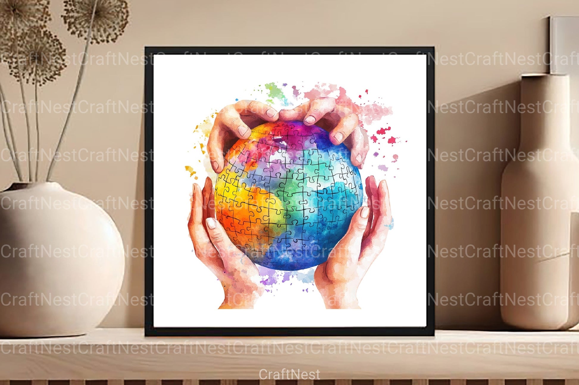 Autism Awareness Clipart Bundle 2 - CraftNest - Digital Crafting and Art