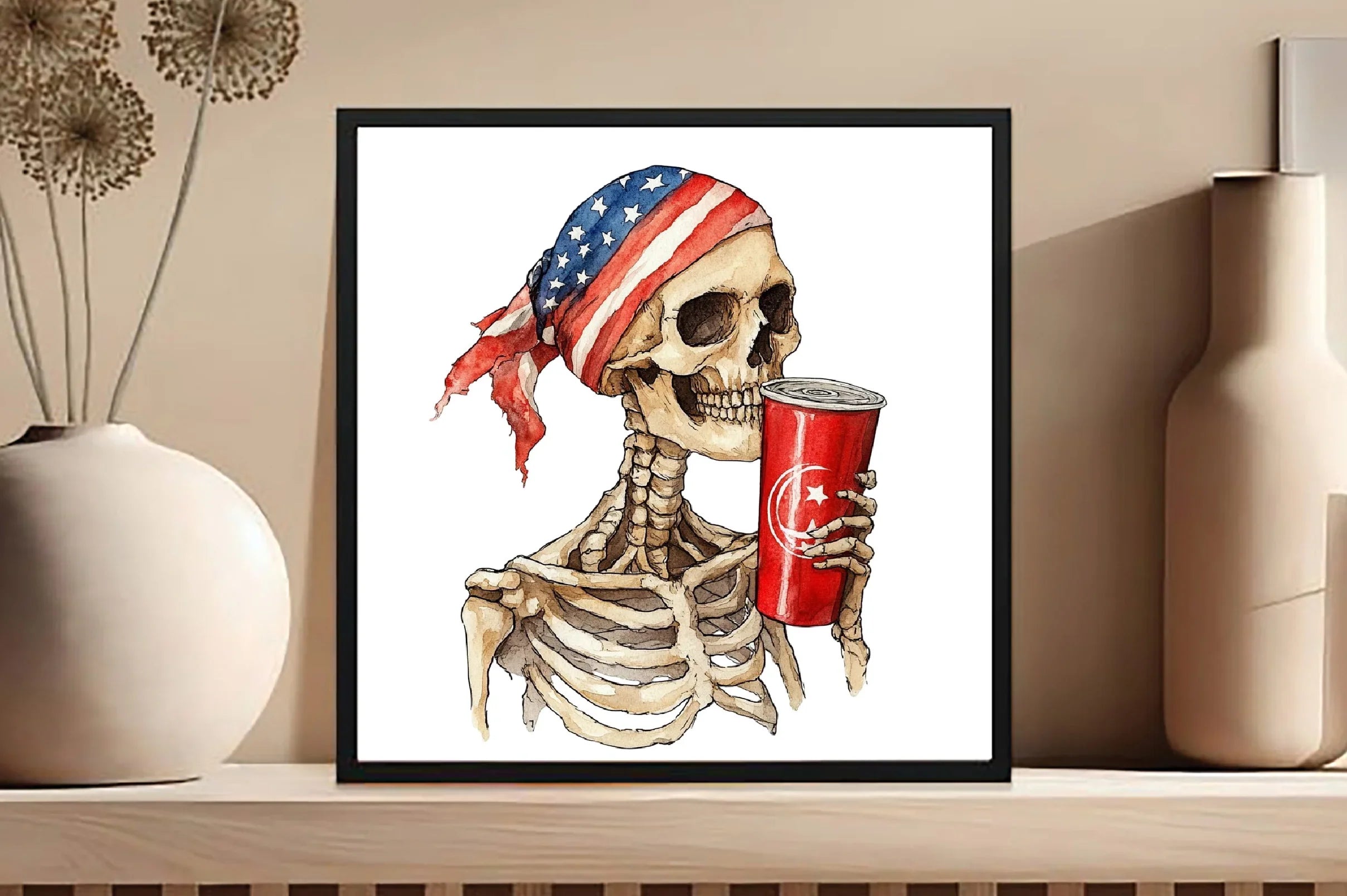 Skeleton 4th of July Clipart Bundle - CraftNest - Digital Crafting and Art