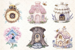 Bee Home Clipart Bundle 99 - CraftNest - Digital Crafting and Art