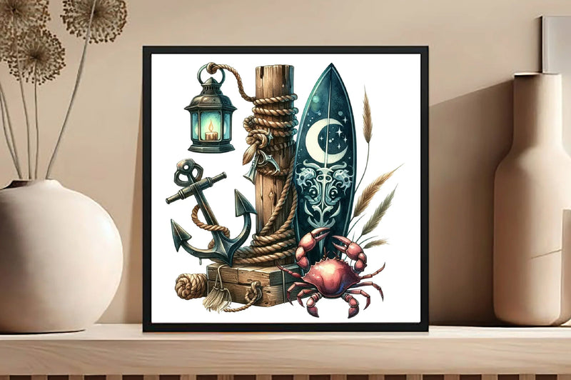Summer Anchor Clipart Bundle - CraftNest - Digital Crafting and Art