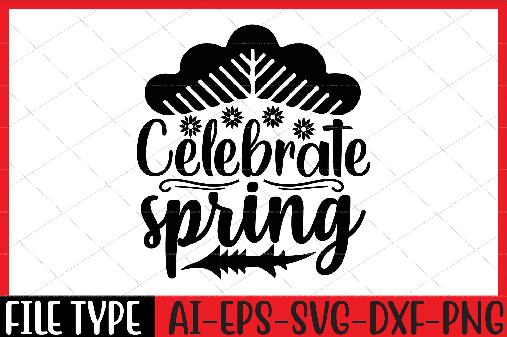 Spring SVG Bundle 1 - CraftNest - Digital Crafting and Art