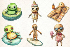 Summer Voodoo Doll Clipart Bundle - CraftNest - Digital Crafting and Art