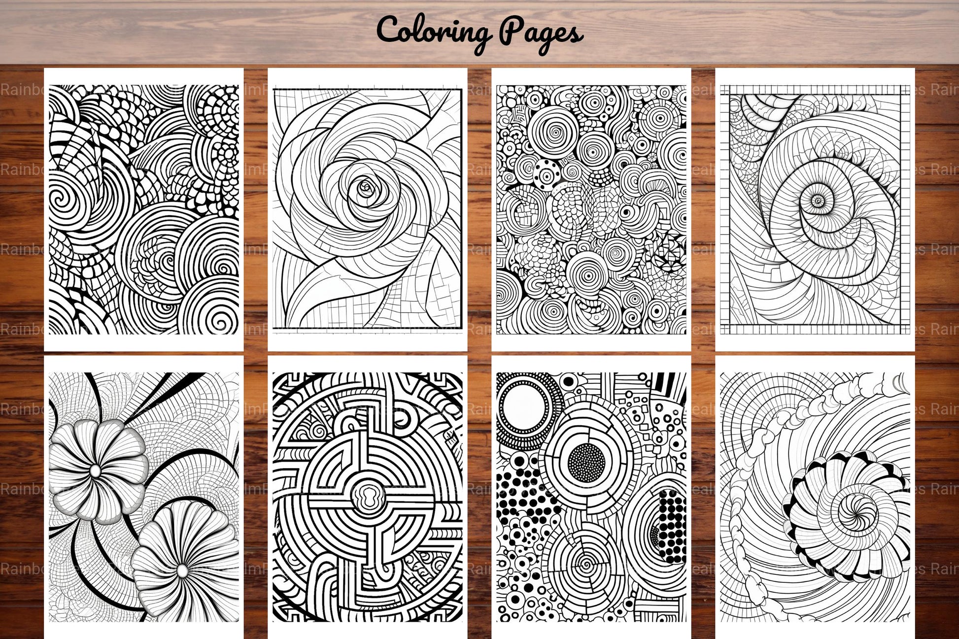 Geometric Coloring Book - CraftNest - Digital Crafting and Art