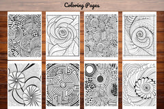 Geometric Coloring Book - CraftNest - Digital Crafting and Art