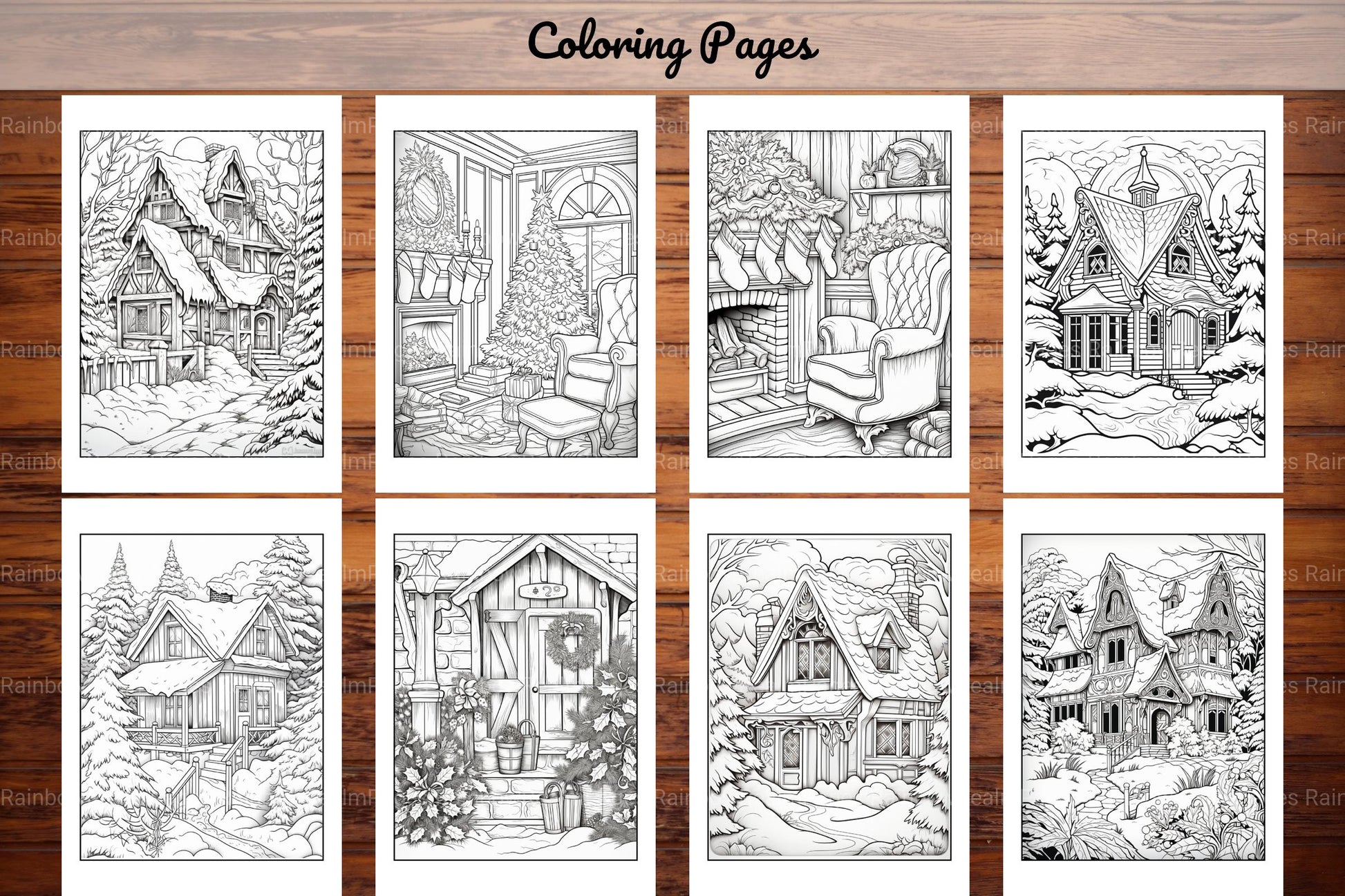 Christmas Coloring Book - CraftNest - Digital Crafting and Art