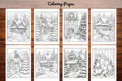 Christmas Coloring Book - CraftNest - Digital Crafting and Art