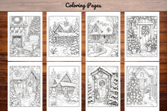 Christmas Coloring Book - CraftNest - Digital Crafting and Art
