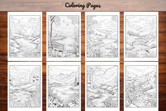Nature Coloring Book - CraftNest - Digital Crafting and Art