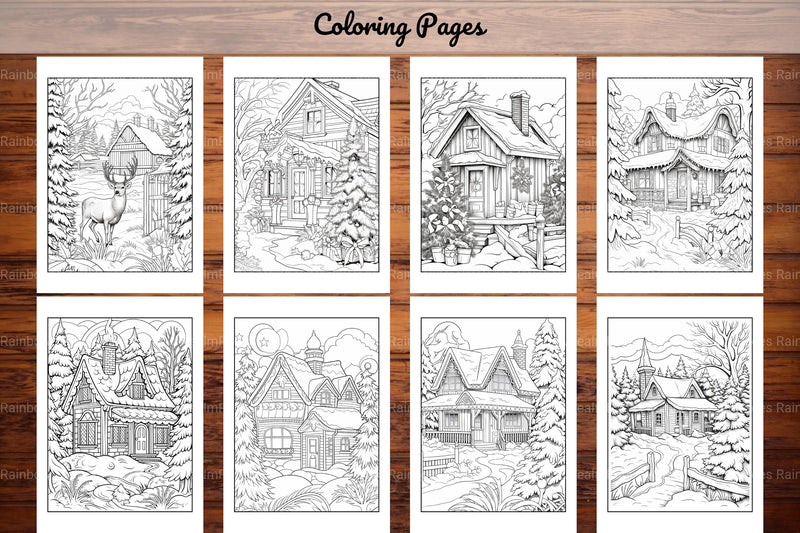 Christmas Coloring Book - CraftNest - Digital Crafting and Art