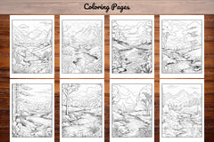 Nature Coloring Book - CraftNest - Digital Crafting and Art
