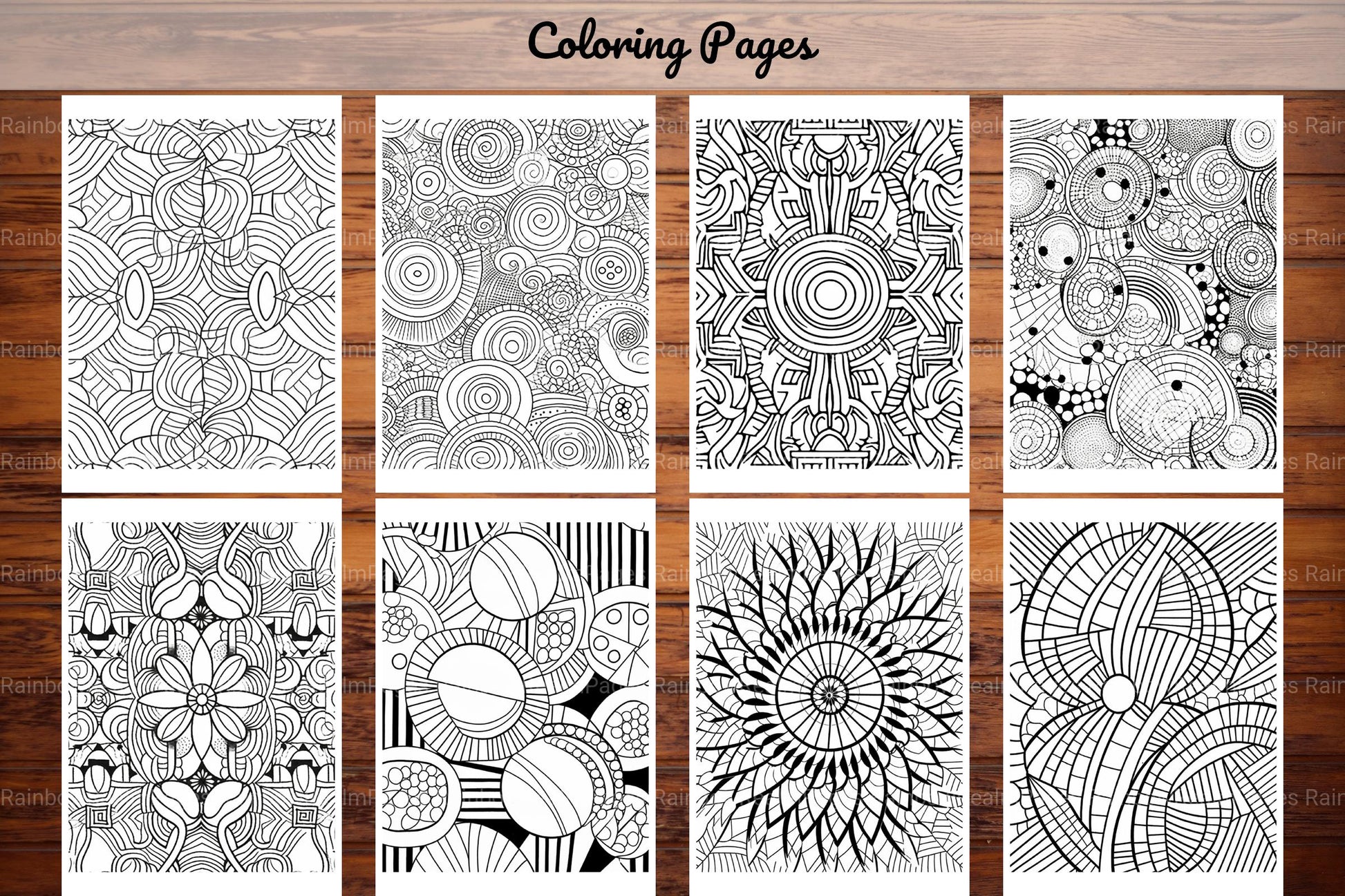 Geometric Coloring Book - CraftNest - Digital Crafting and Art